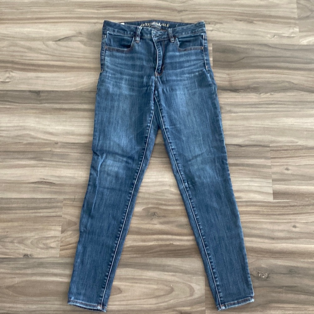 American Eagle High Rise Super Stretch Skinny Jeans
